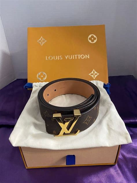 louis vuitton belt ca4131|Louis Vuitton Black Leather ref.1180577 .